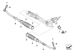32111094673 - : Left Tie Rod for BMW Image