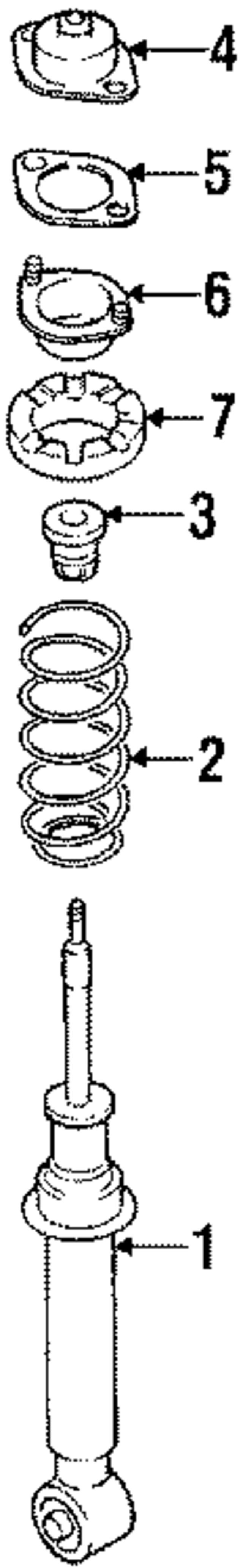 5432960U00 - Suspension: Spacer for Infiniti Image