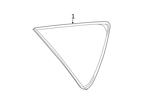 Glass & Hardware for 2017 Toyota Corolla iM #0