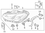 7119905468 - Electrical: Signal Lamp Bulb for BMW Image
