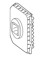 63117472771 - Electrical: Control Module for BMW: 530e, 530e xDrive, 530i, 530i xDrive, 540d xDrive, 540i, 540i xDrive, 740e xDrive, 740i, 740i xDrive, 750i, 750i xDrive, M5, M550i xDrive, M760i xDrive, X3, X4 Image