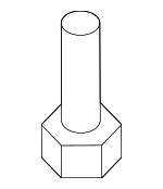 986066 - Body: Motor Screw for Volvo Image