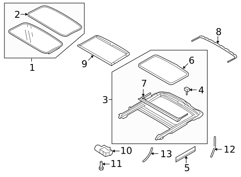 Sunroof for 2008 Volvo XC70 #0