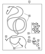 6104507AA - Mopar Accessories - Component Parts: Pan Head Screw for Mopar Image