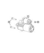 R4896464AC - Electrical: Engine Starter for Mopar Image