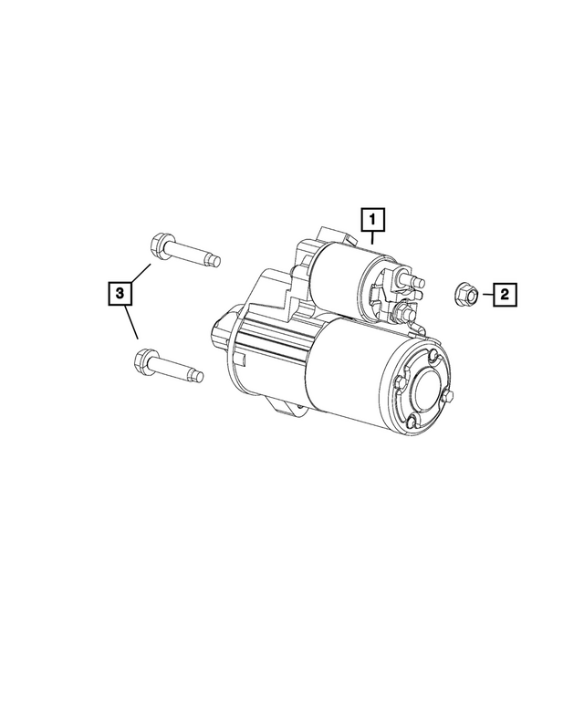 R4896464AC - Electrical: Engine Starter for Mopar Image