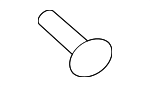 11609465 - Body: Windshield Pillar Trim Screw for GM Image