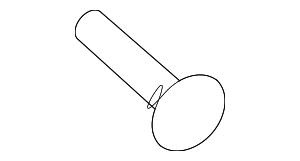 11609465 - Body: M4.2x1.41x18 Multi-Purpose Bolt for GM Image