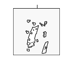 22787193 - Body: Upper Center Pillar Trim for GM Image
