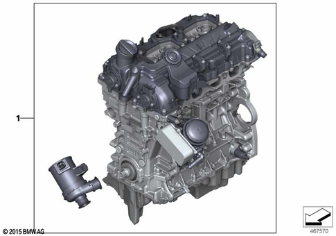Engine for 2014 BMW 228iX #0
