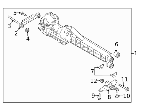 Carrier & Components for 2023 Porsche 718 Spyder #0
