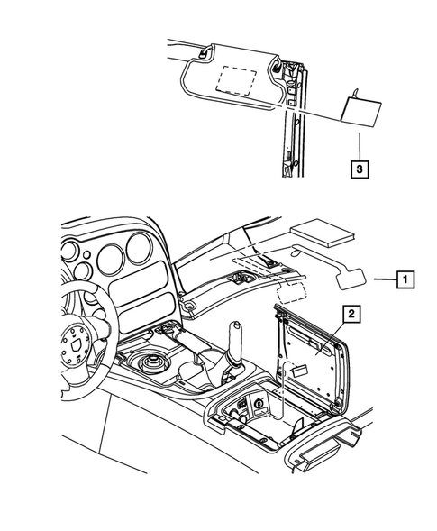 Interior for 2003 Dodge Viper #0