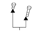 5066313AA - Body: Headrest Guide Clip for Mopar Image