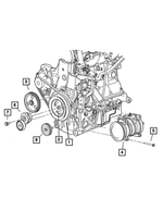 6503219 - Cooling: Hex Head Screw And Washer for Mopar Image