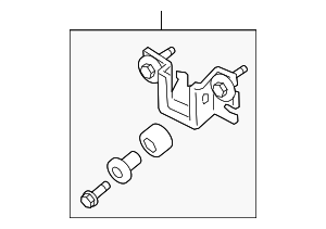 2007 2014 Nissan Reservoir Assembly Bracket Assembly 49190 Ja000 Bill