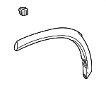 750870E030 - Body: Wheel Opening Molding for Toyota: Highlander Image