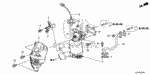 18720RNAA00 - Engine: BOLT, FLANGE (8X20) for Honda Image