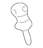 MB572857 - Steering: Steering Lock Bolt for Mitsubishi: Eclipse, Outlander Image