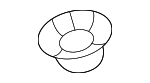 9405005080 - Electrical: High Mount Lamp Nut for Acura Image