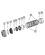 68019791AA - AS68RC; 6-Speed; Automatic Transmission: External D-ring for Mopar Image