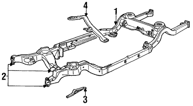 10271016 - Body: Frame Assembly for GM Image