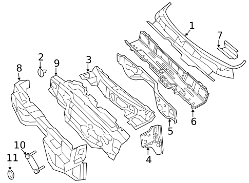 Cowl for 2014 Ram 1500 #1