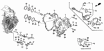 21921P6H000 - Transmission - Automatic: HOLDER, HARNESS for Honda Image