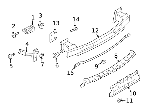 Bumper & Components - Rear for 2020 Porsche Cayenne #1