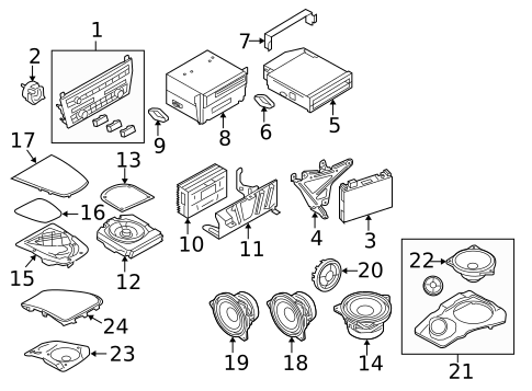 Automatic Temperature Controls for 2012 BMW 750Li xDrive #1