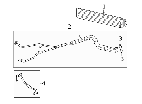 Oil Cooler for 2013 Porsche Cayenne #0