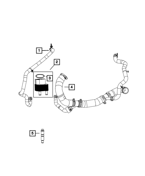 Engine Oil Cooler and Lines for 2021 Dodge Challenger #0