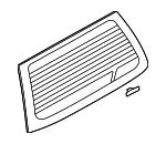 5805A052 - : Lift Gate Glass for Mitsubishi: Outlander Image