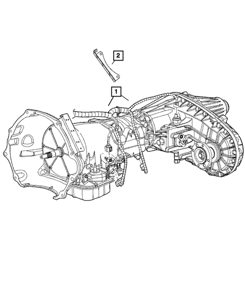 Wiring-Powertrain for 2009 Dodge Ram 3500 #2