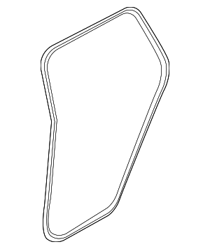 828306RR0C - Body: Surround Weather-Strip for Nissan: Rogue Image