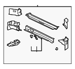 5257A258 - : Rear Body Panel for Mitsubishi: Outlander Image