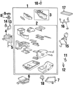 F8RZ18478FB - HVAC: Heater Assembly for FORD Image