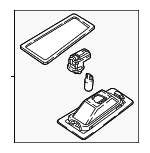 B45A51270B - Electrical: License Lamp for Mazda: 3, CX-3 Image