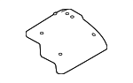 LR043846 - Exhaust: Muffler Shield for Land-Rover Image