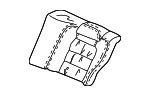 82521S82A11ZA - Body: Seat Back Cover for Honda: Accord Image