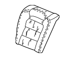 82121S82A21ZA - Body: Seat Back Cover for Honda: Accord Image