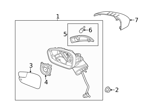 Mirrors for 2015 Ford Fiesta #0