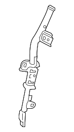 5530747080 - Body: Support Brace for Toyota: Prius, Prius AWD-e, Prius Prime Image