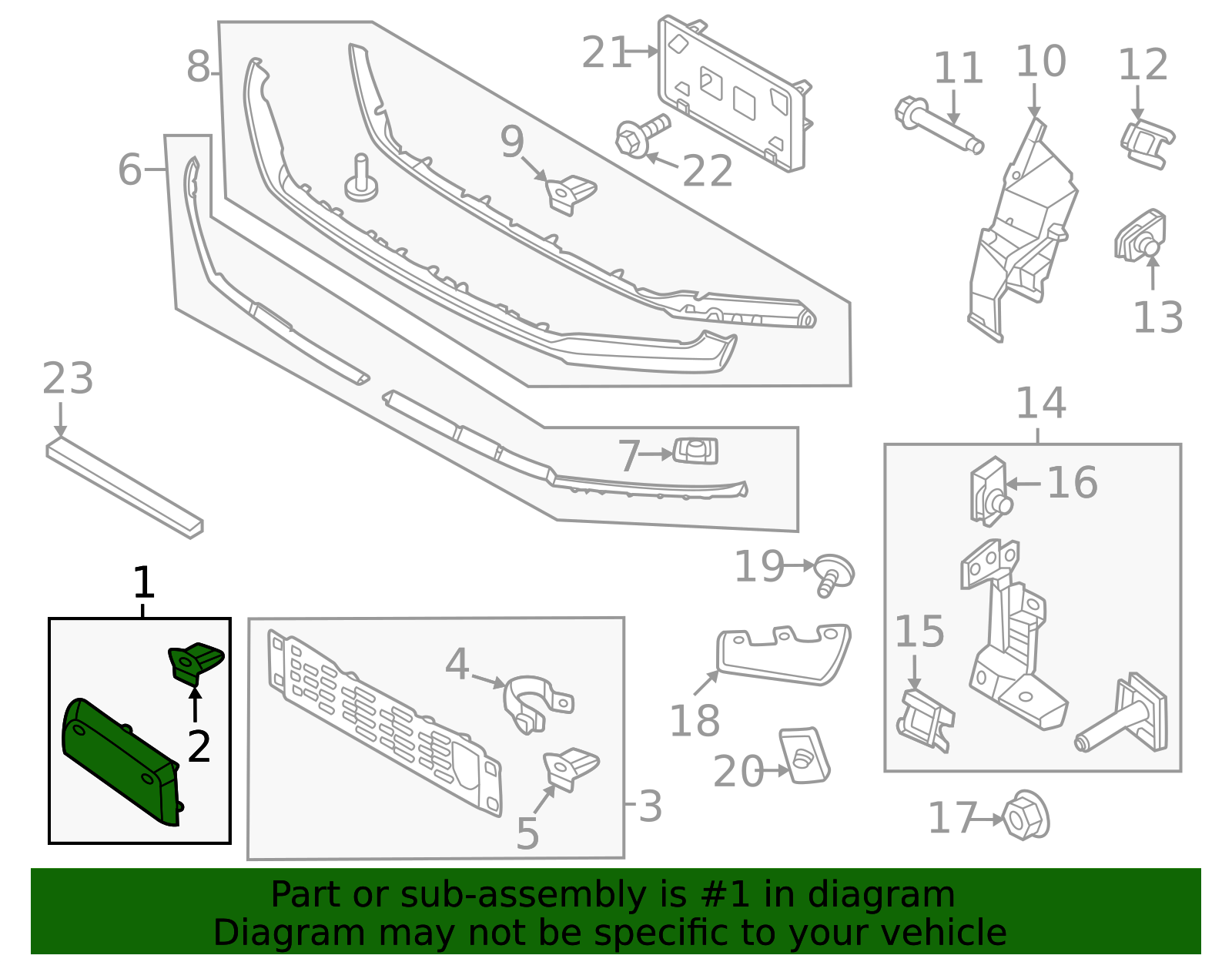 ML3Z-17E811-ZA - Outer Cover 2021-2025 Ford F-150 | Ford Parts Direct