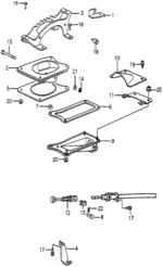 90308SA0981 - Chassis: NUT, SELF-LOCK (6MM) for Honda Image