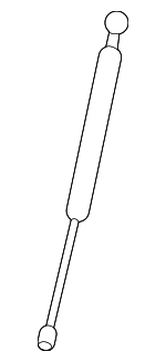 80A823359C - Body: Support Strut for Audi: Q5, Q5 PHEV, Q5 Sportback, SQ5, SQ5 Sportback Image image