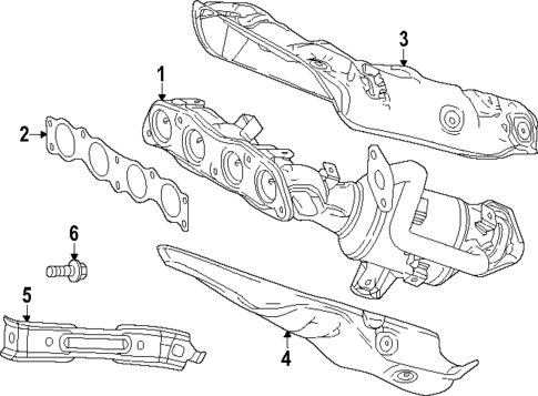 Exhaust Manifold for 2025 Toyota Prius #0