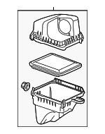 21999843 - Engine: Air Cleaner Assembly for Chevrolet: Equinox | Pontiac: Torrent Image