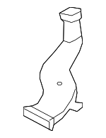 97370G5000 - Body: Lower Duct for Kia: Niro, Niro EV Image