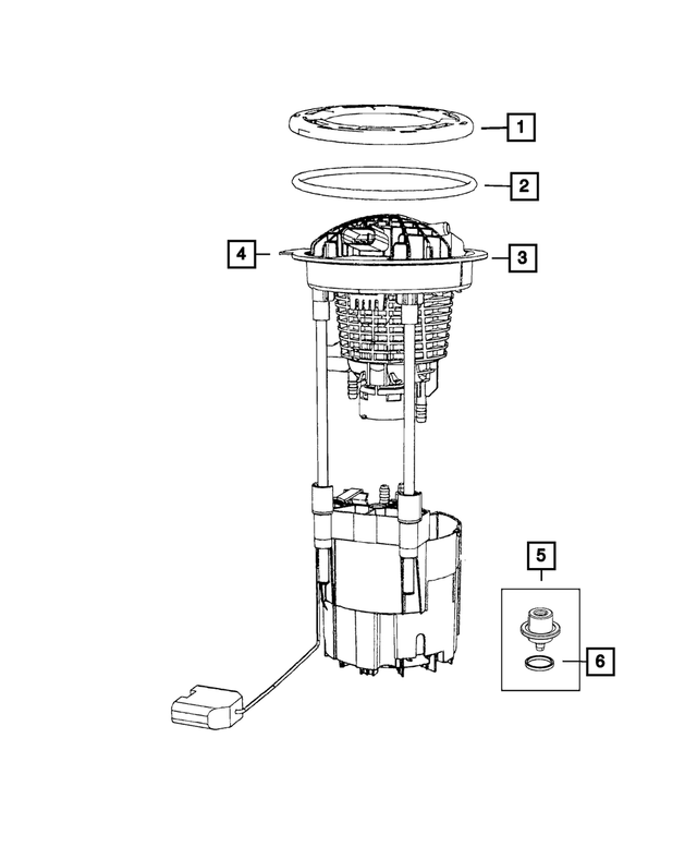 68027986AG - : Fuel Pump/level Unit Module Package for Mopar Image