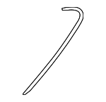 92171H9200 - : Seal Strip for Kia: Rio Image